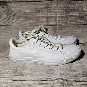 Converse Chuck Taylor All Star White Leather Low Top Sneakers